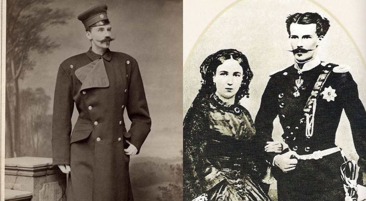 Людовик Баварский и Генриеттой Мендель