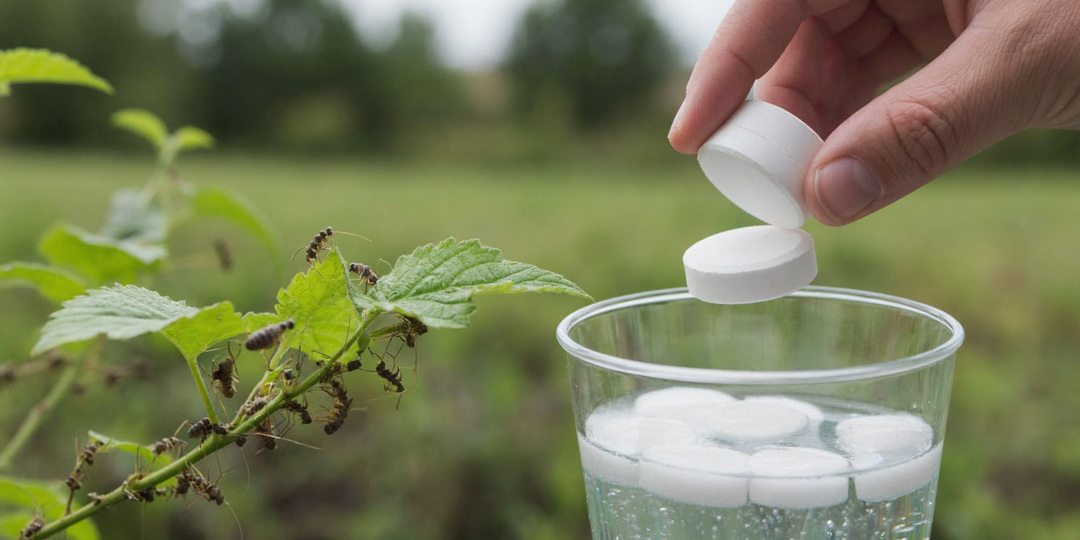 🚫 Забудьте про ядохимикаты! Растворите 5 копеечных таблеток в воде — и тля сама падает. Соседи в шоке от вашего секрета!