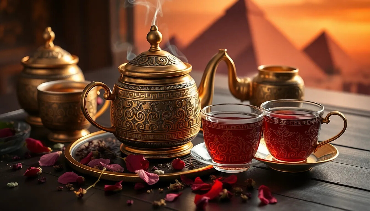 «Сны Фараона» — это популярный травяной чай с экзотическим названием и богатым вкусом.