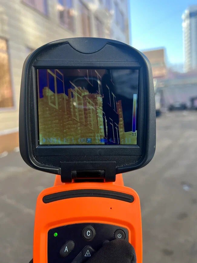 Тепловизионное обследование зданий в ЦПИ