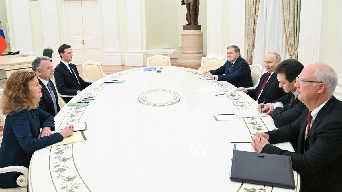    Встреча спецпосланника президента США С. Уиткоффа и президента РФ В. Путина прошла в Кремле / Фото: Кристина Кормилицына / РИА Новости