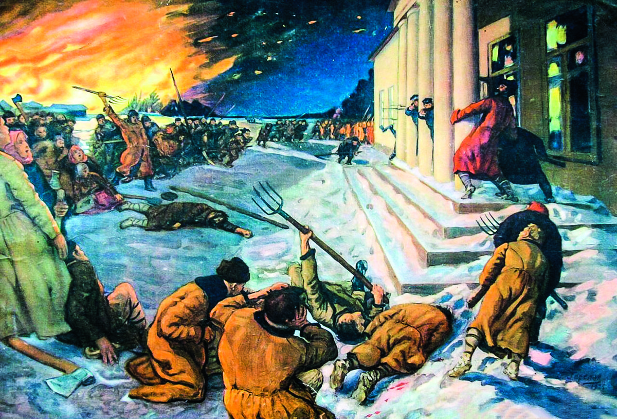 Разгром усадьбы помещика