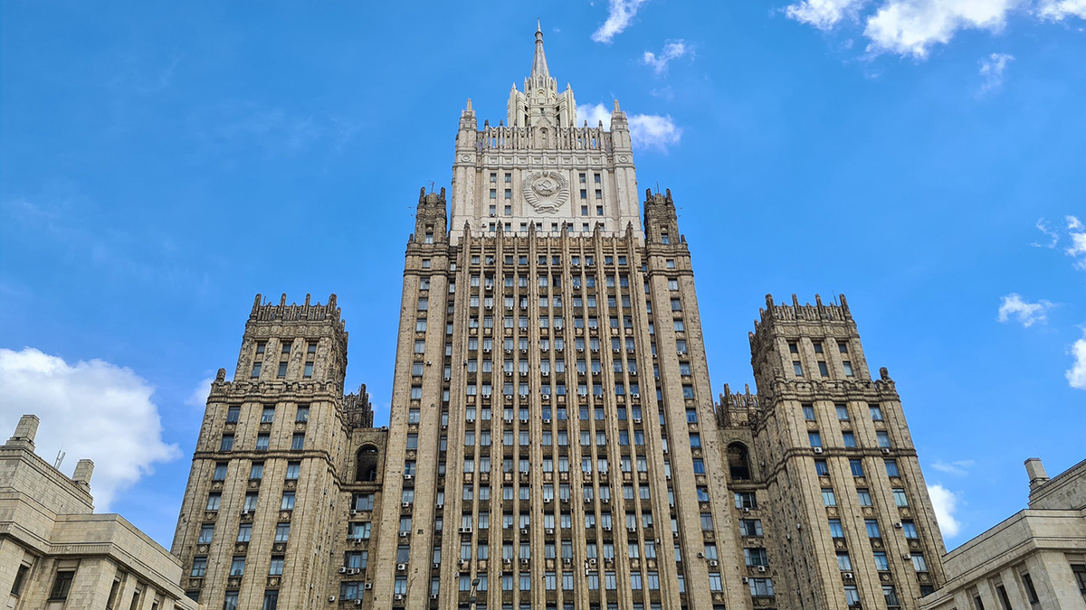   Агентство «Москва»- Здание МИД России на Смоленской площади, Москва, Россия