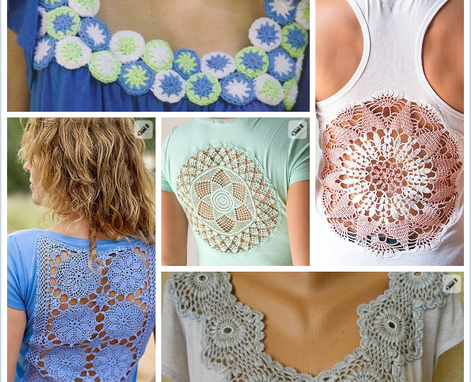 Как превратить старую одежду в произведение искусства с помощью крючка 🌸🎨