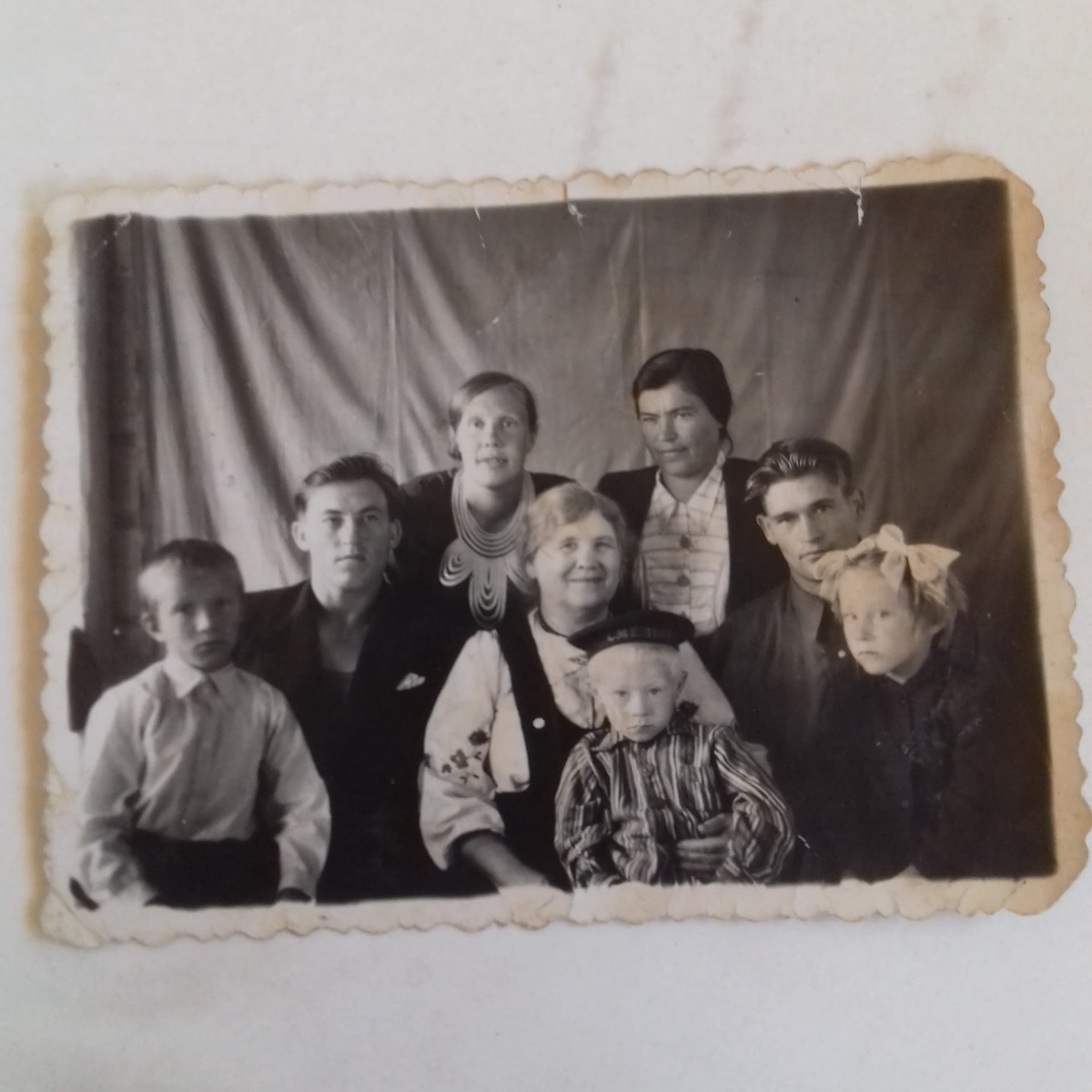 Семейство Кулижниковых, 1950-е гг. Фото автора