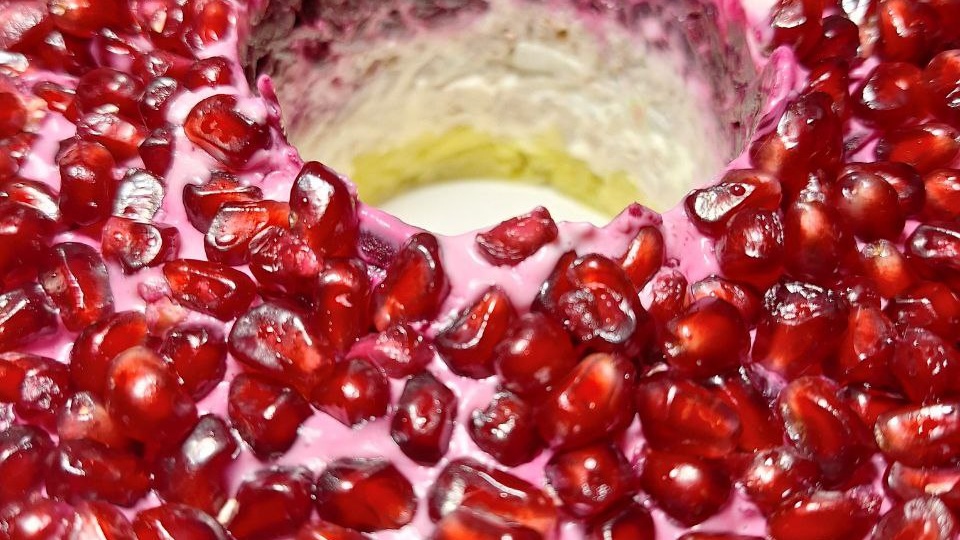 Вкусный салат на праздничный стол.