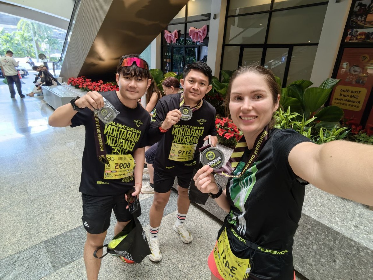 мои новые беговые товарищи