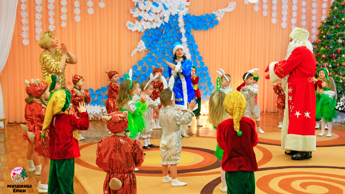 Как украсить детский сад к Новому году