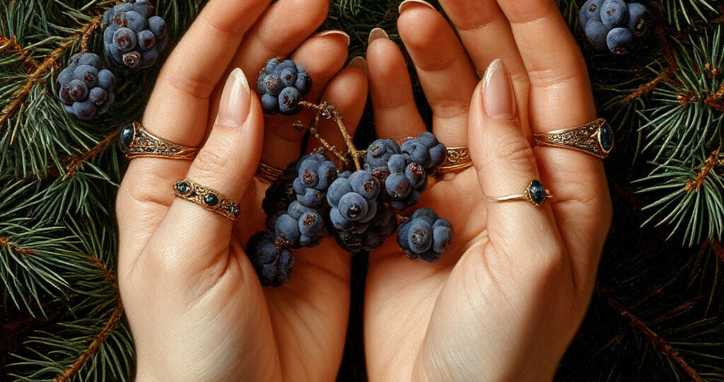 Ягоды можжевельника - и от негатива защитят и уныние прогонят !