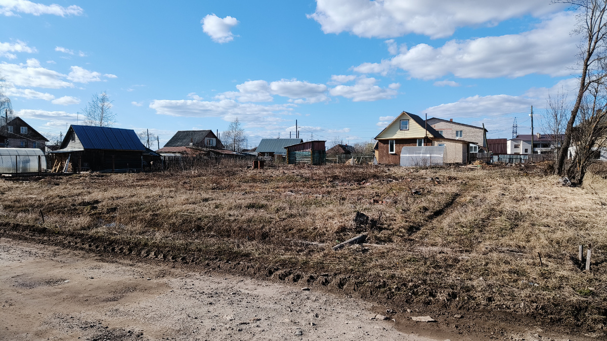 а вот и новый участок за 600 000