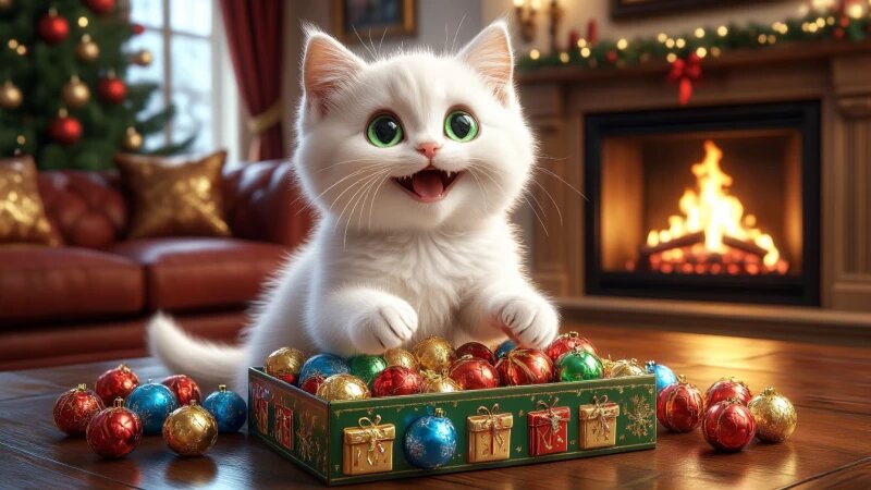     Новый год. Подарки Нейросети