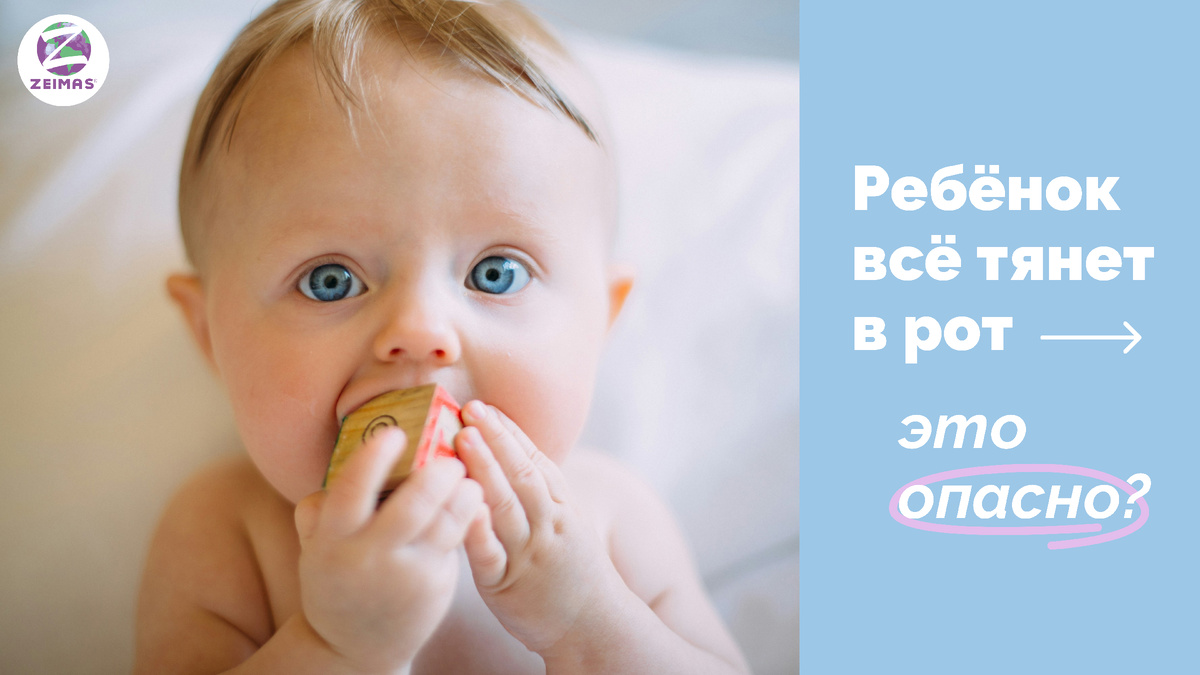 Всё в рот! Что делать родителям?
