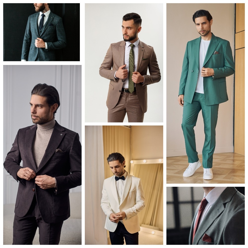 Шоколадный, белый, зеленый, бургунди - актуальные оттенки для празднования Нового года