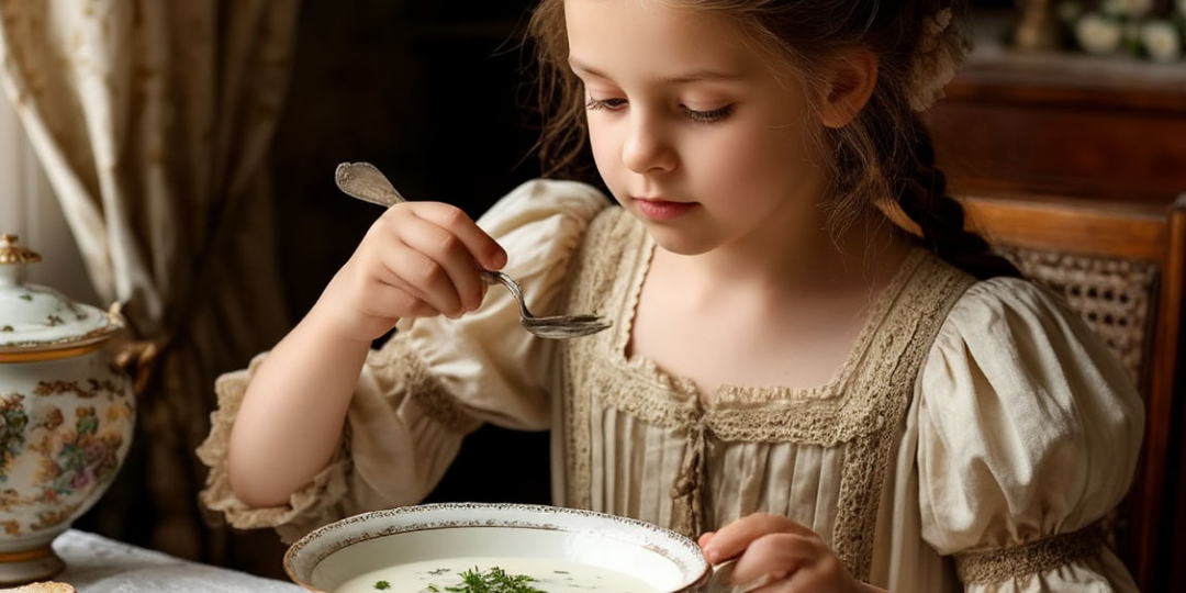 Меню на 4 декабря 1875 навага и просенок по-польски, а еще много клецек