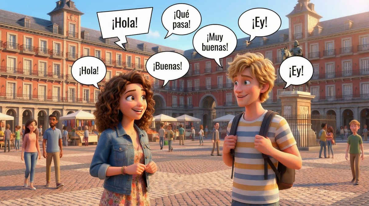 Здороваемся стильно по испански