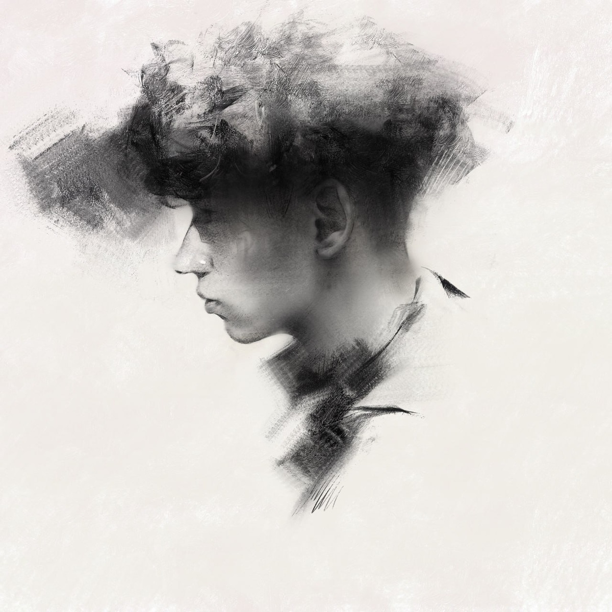 Багринцев. Автопортрет.