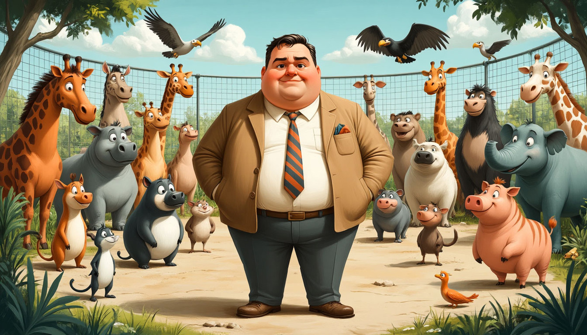 Здесь Фёдор Фёдорович развернул свою тушку по направлению плотоядных обитателей...