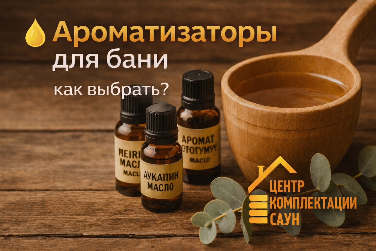 Натуральные масла и эмульсии для бани