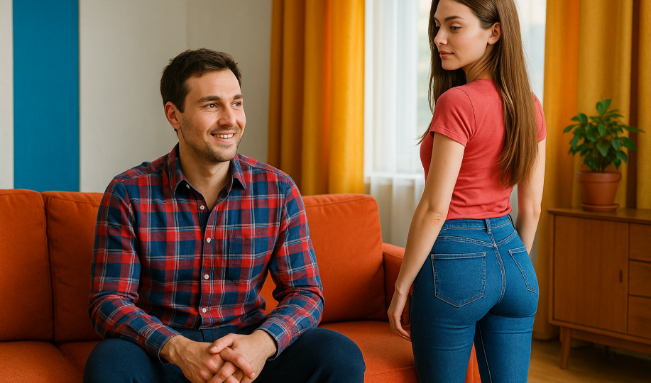 Вернувшись с работы, Галя посмотрела видео с камеры и выгнала мужа