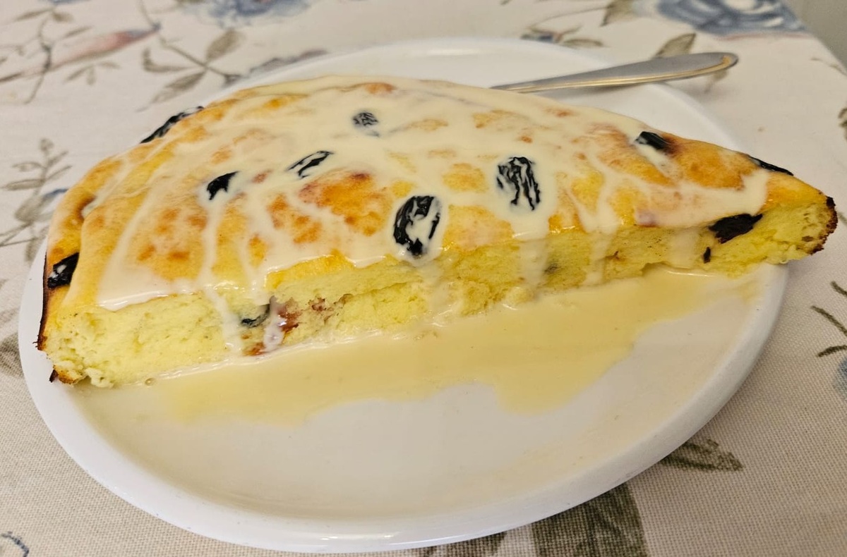 Готовое блюдо со сметаной