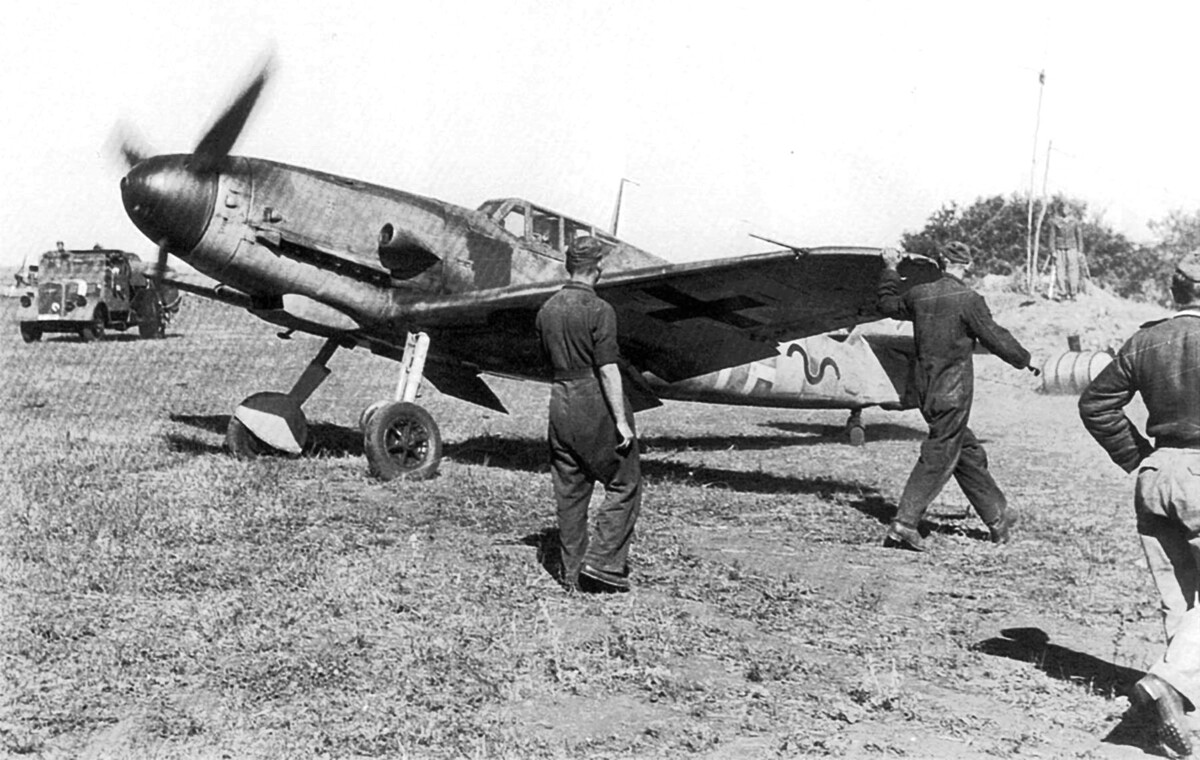 Messerschmitt Bf 109G-2. Источник i.pinimg.com