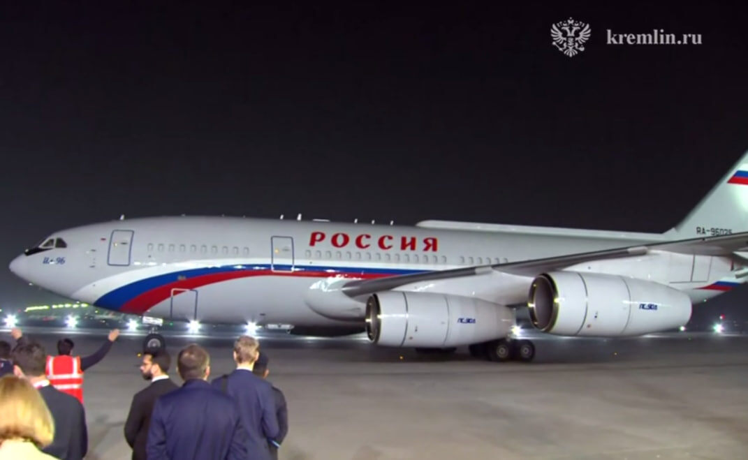    скриншот видео с телеграм-канала "Кремль. Новости"