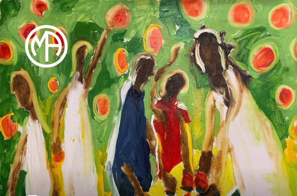     фрагмент картины Виктора Оборотистова