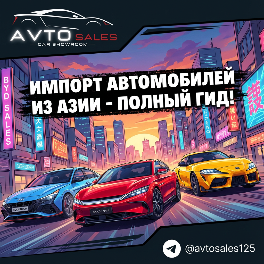    Импорт автомобилей из Азии: как сэкономить и выбрать лучшее авто Авто Сейлс