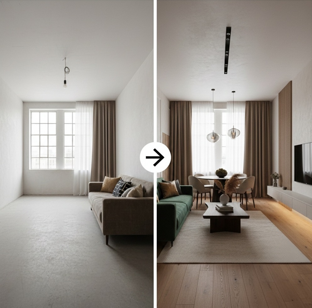 Контрастный пример, демонстрирующий разницу. Какой вариант приятнее вам?