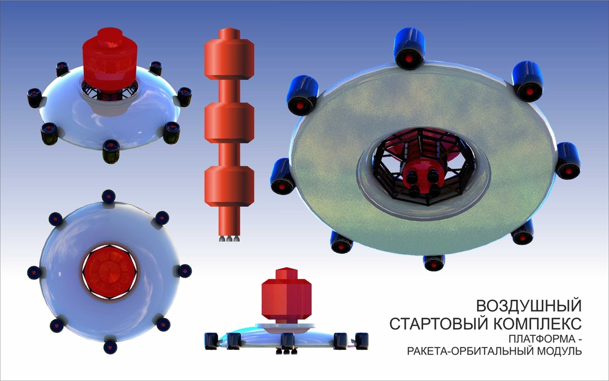 Как вариант воздушный старт с дрона. Автор Аксенов илья.
