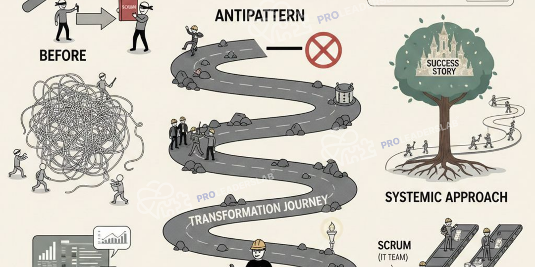 От "Эрмитажа" к хаосу: главные ошибки ТОП-менеджеров при копировании чужих Agile-успехов