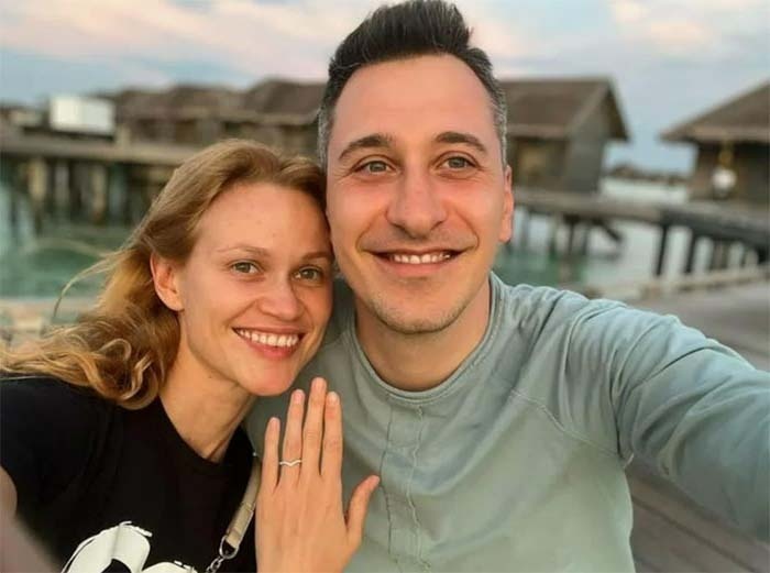 Фото: Марина с мужем 