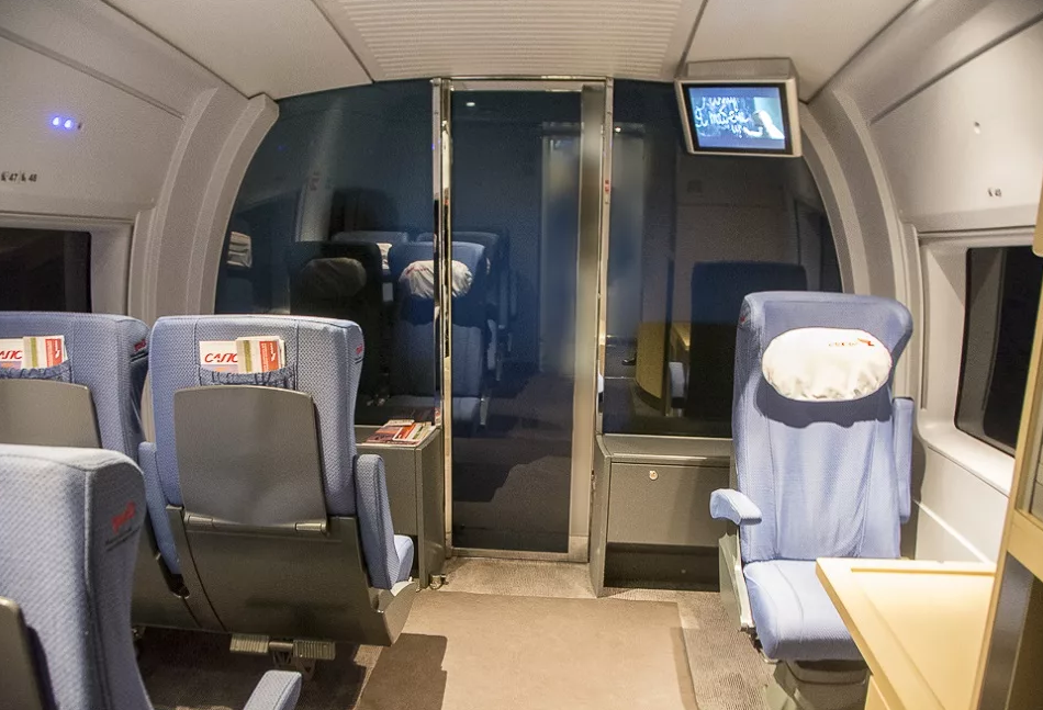 Места в поезде «Сапсае» для пассажиров с детьми (класс Эконом+)