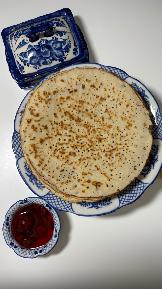 — на рисовой муке