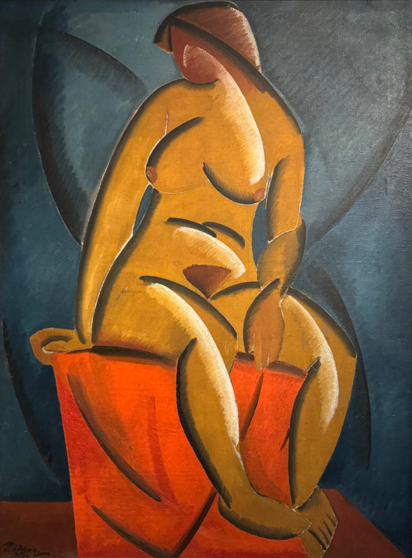 Владимир Татлин. Натурщица, 1913
Холст, масло
Фотография: © Журнал «Искусство». Из коллекции Государственной Третьяковской галереи, Москва