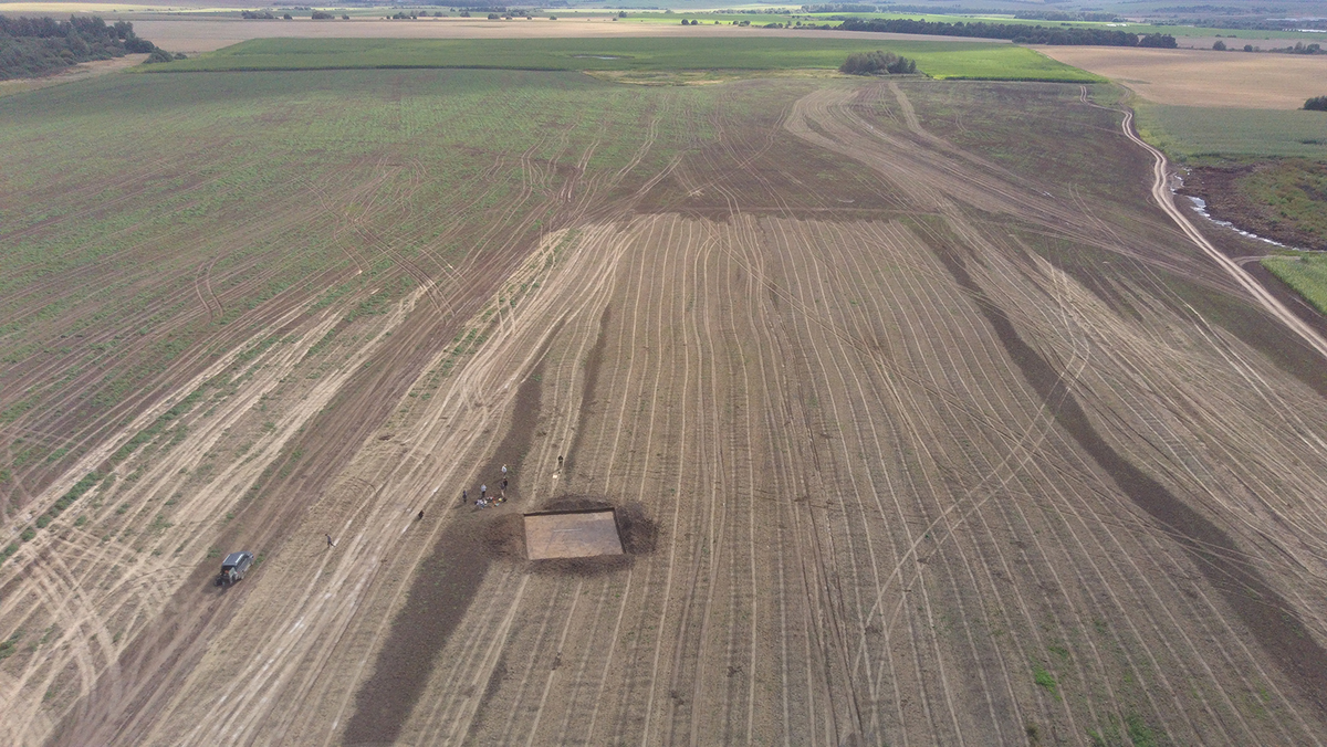 Могильник Шелебово. Раскоп 2025 г. Фото: ИА РАН
