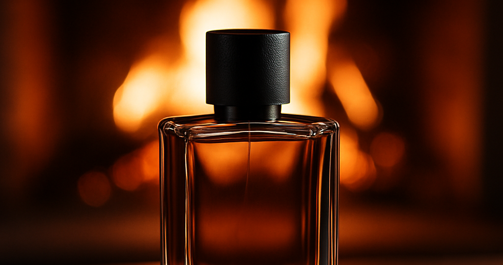 Зимний вечер: деревянные ноты, дым и тихое тепло дома