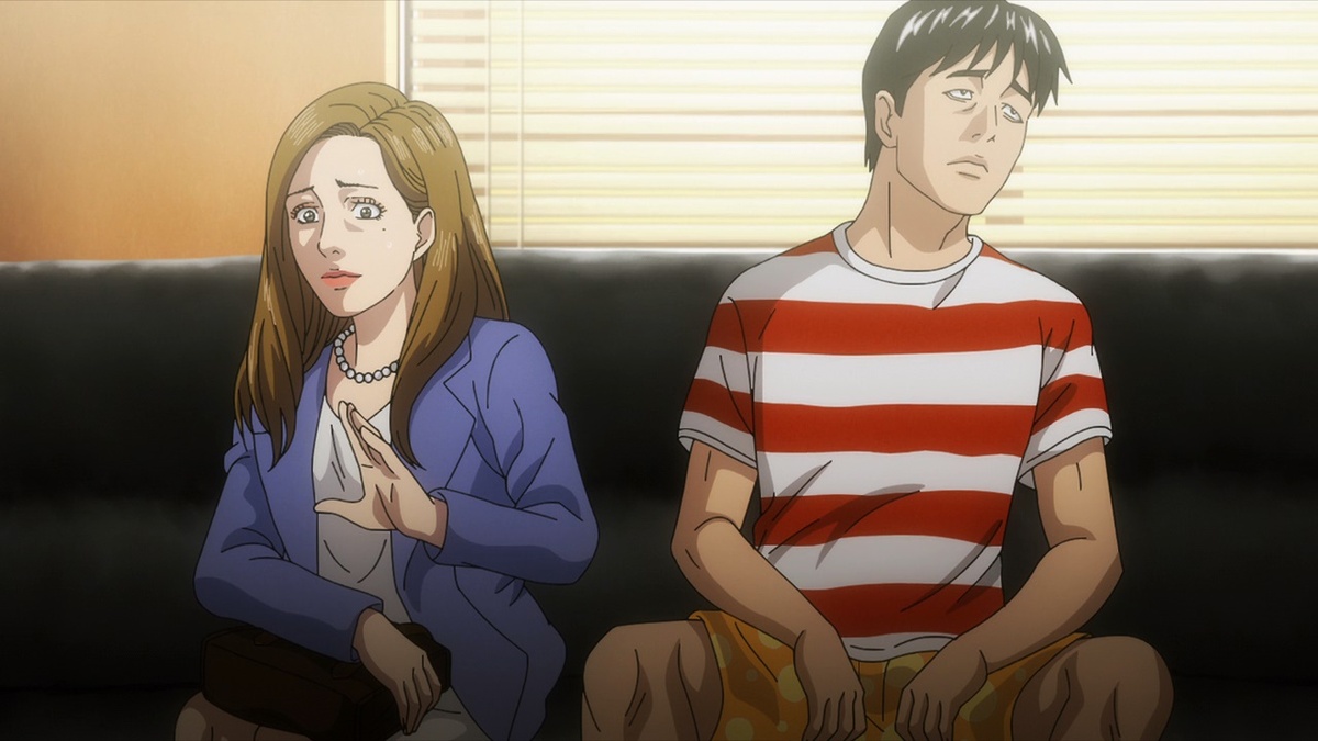 Кадр из обозреваемого аниме. Здесь изображены Ёко и Акира.