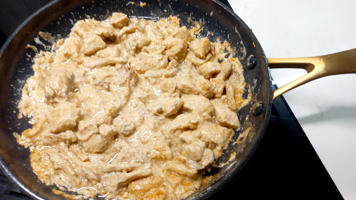 Курица в сливочном соусе