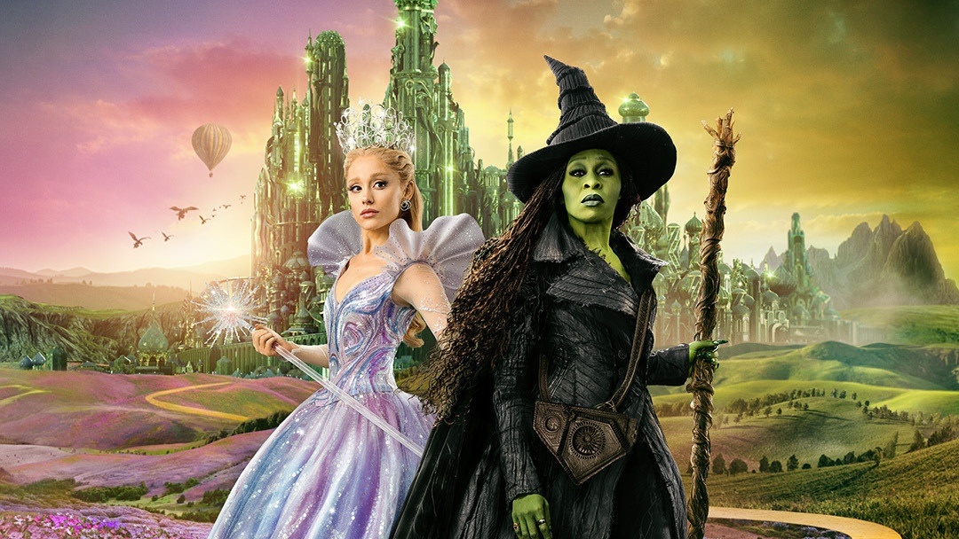 Афиша фильма «Злая. Навсегда», 2025 год, режиссер Джон М. Чу