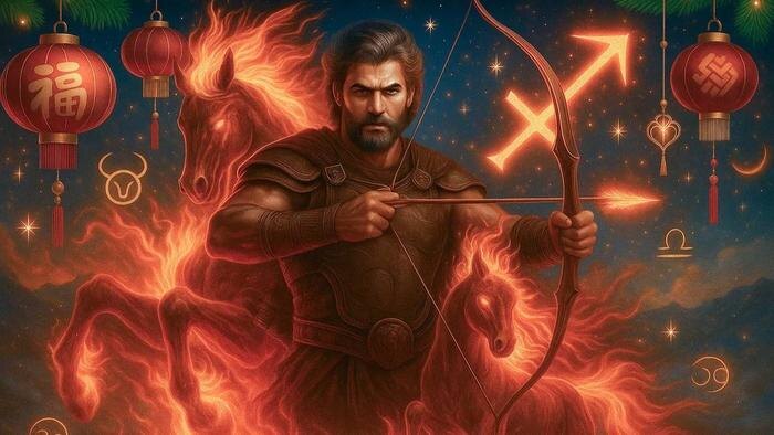 Точный гороскоп Стрельца на 2026 год Лошади: любовь, карьера, финансы. Обложка © Chat GPT