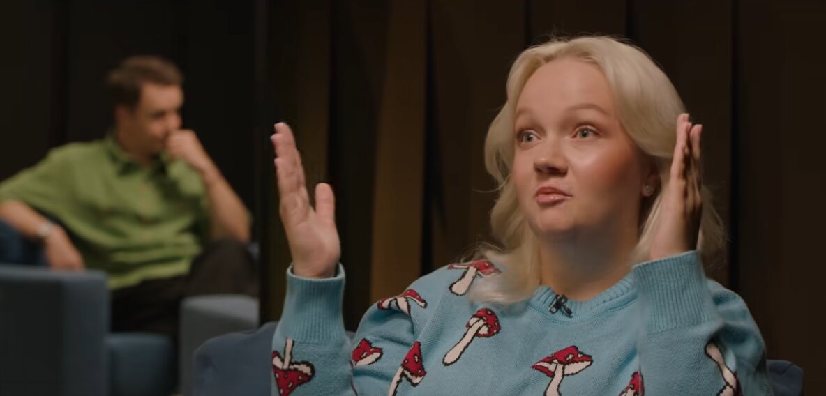    Варя Щербакова. Фото: кадр из шоу «Подкаст Абрамова»