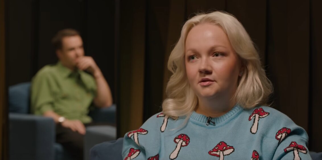    Варя Щербакова. Фото: кадр из шоу «Подкаст Абрамова»