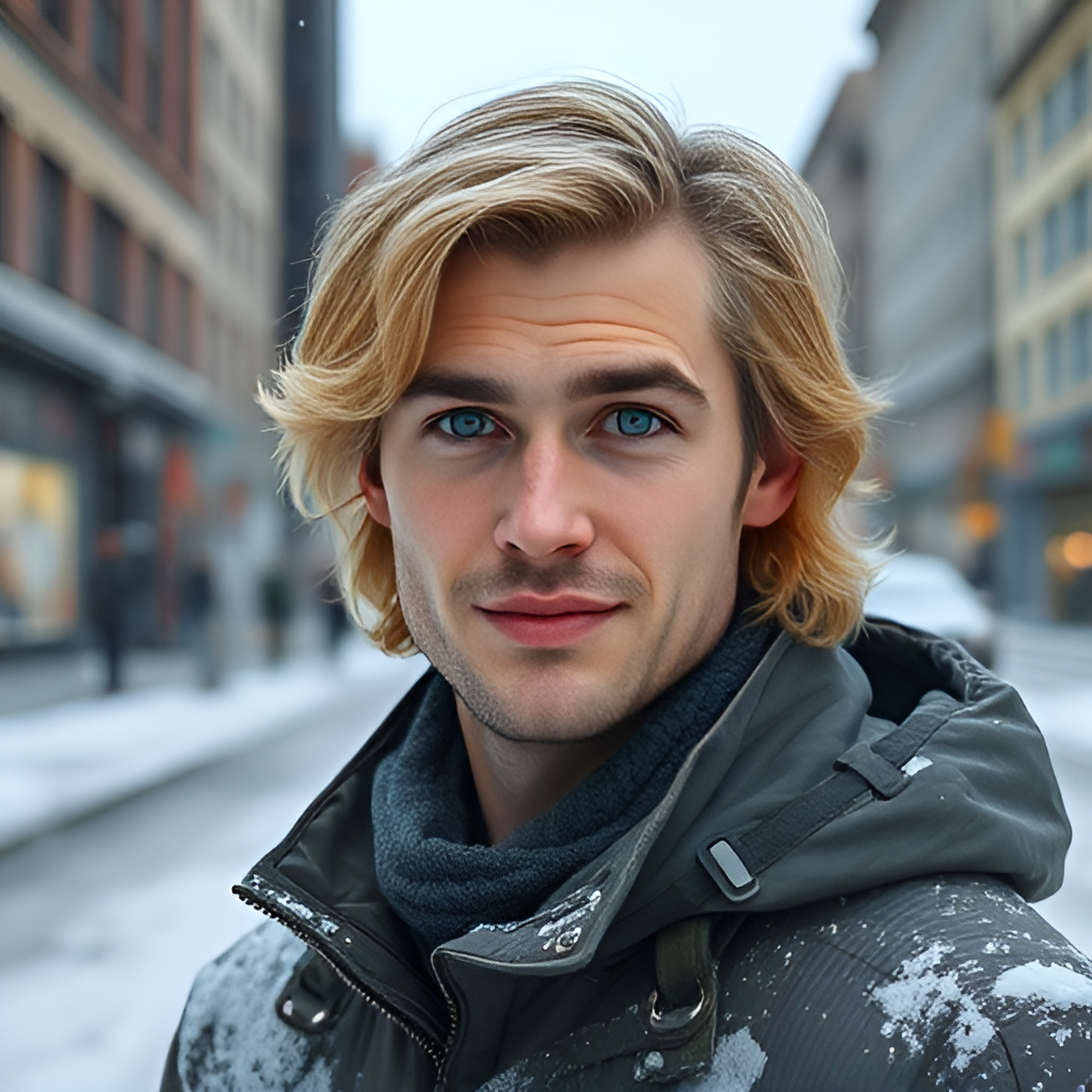 Максим - Бывший парень Алисы. В галерее иллюстрации созданы нейросетью для онлайн генерации картинок dezgo.com.