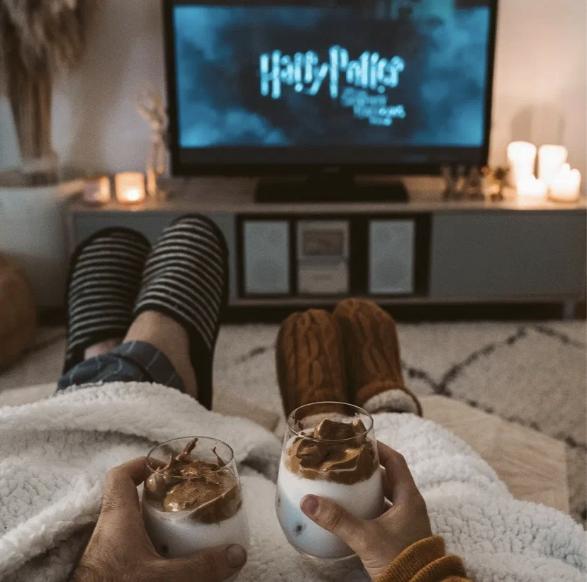 Кстати, Гарри Поттера я не досмотрела, сделала перерыв после 4-го фильма. Надо досмотреть! 