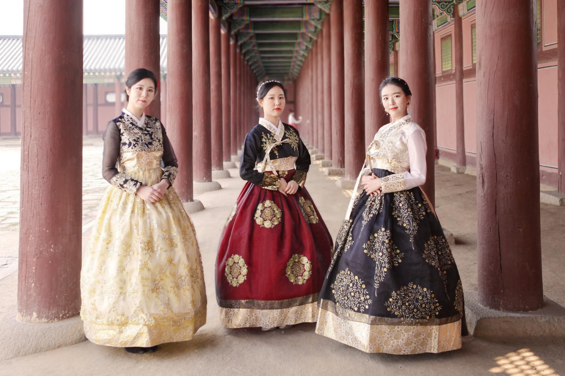 Самые красивые ханбоки (из сети)