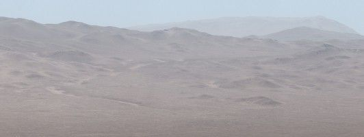 рис. 1 Древнее речное русло на Марсе. Источник: НАСА.