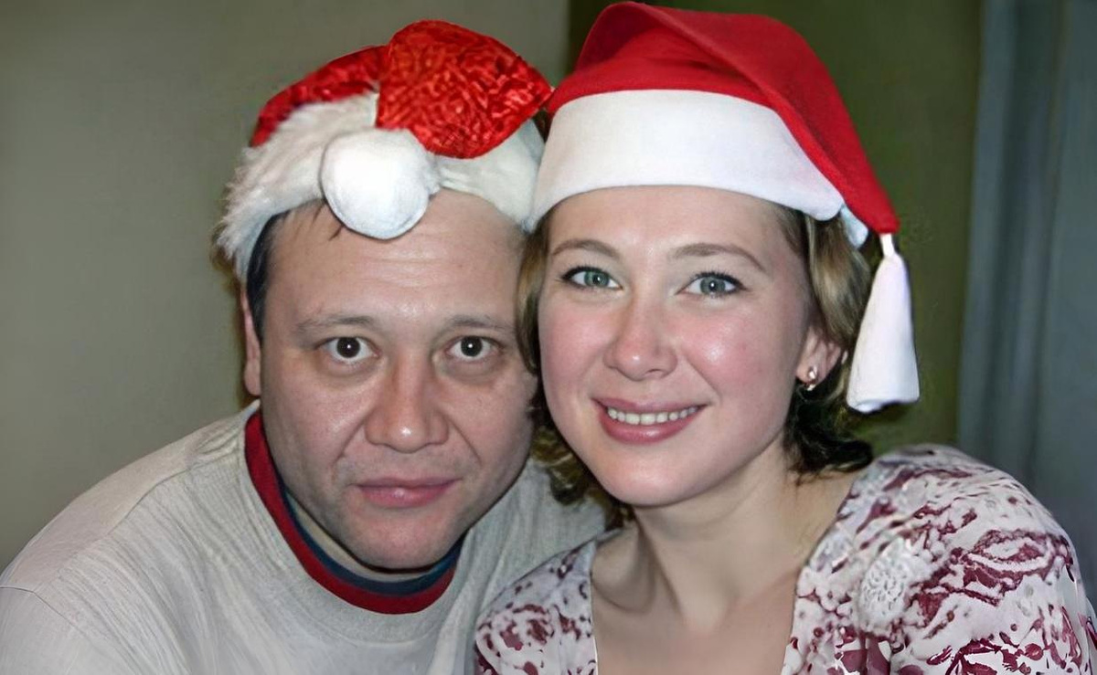 Юрий с женой