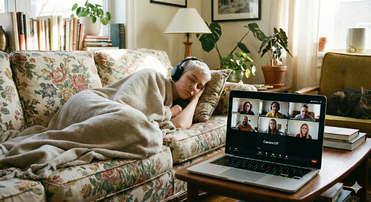 Работник спит - работа идет