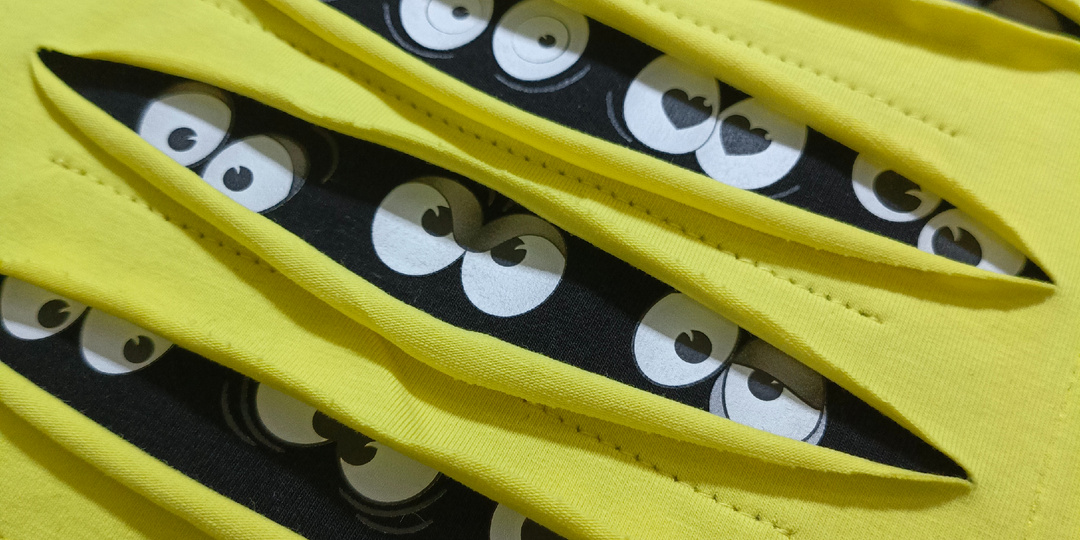 Забавная идея по оформлению футболки